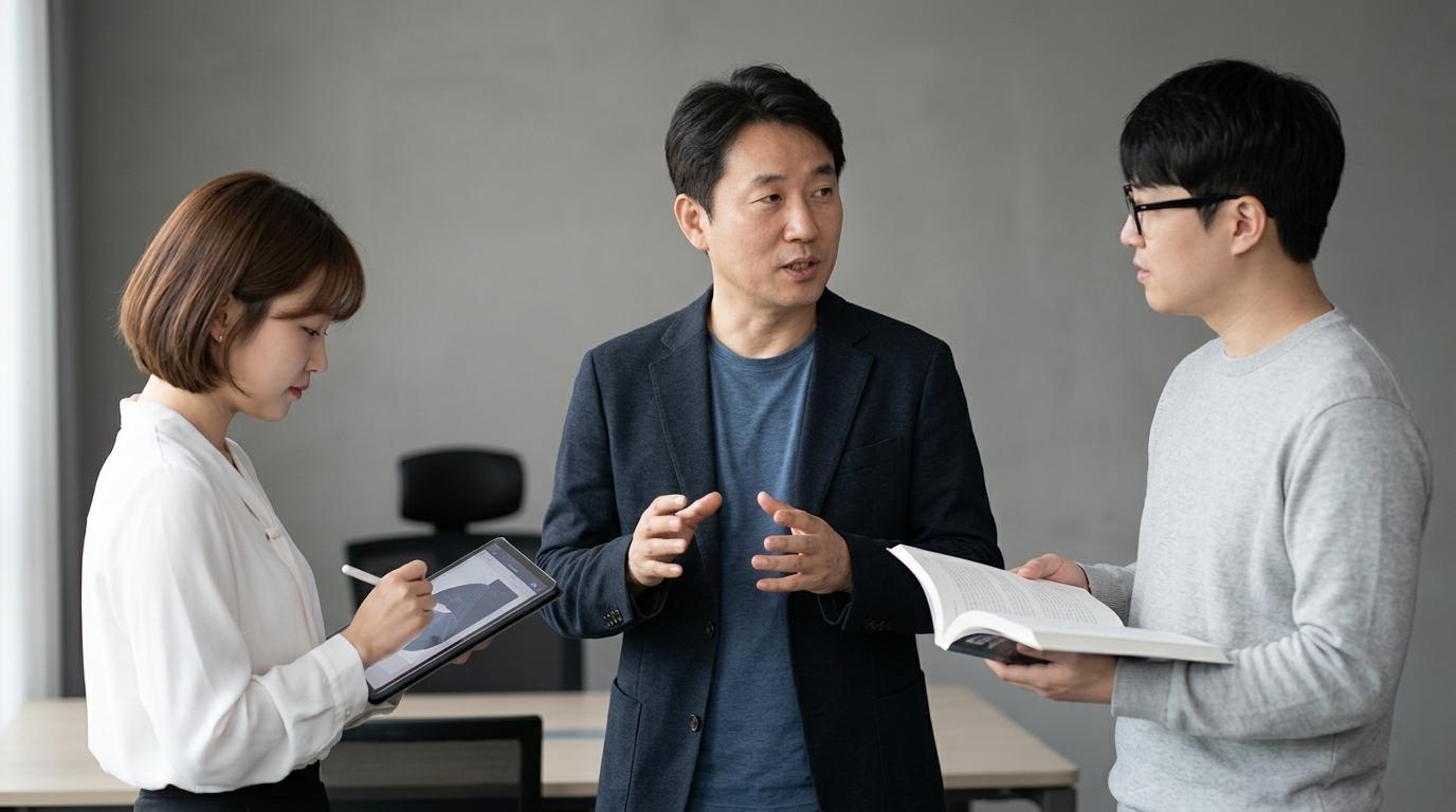 김상원 작가 신작, AI 시대 출판 풍경 그리다