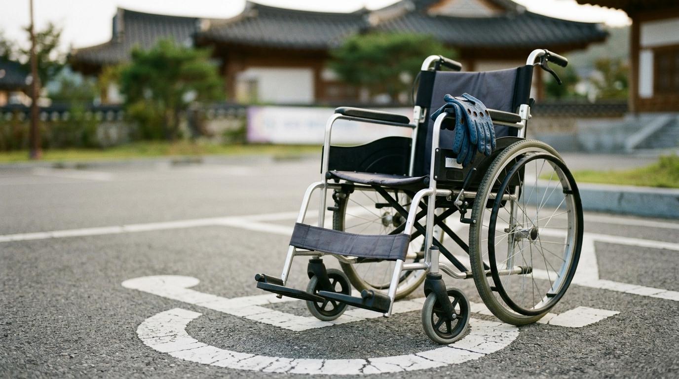 최영일 순창군수, 장애인 주차구역 탑승 논란