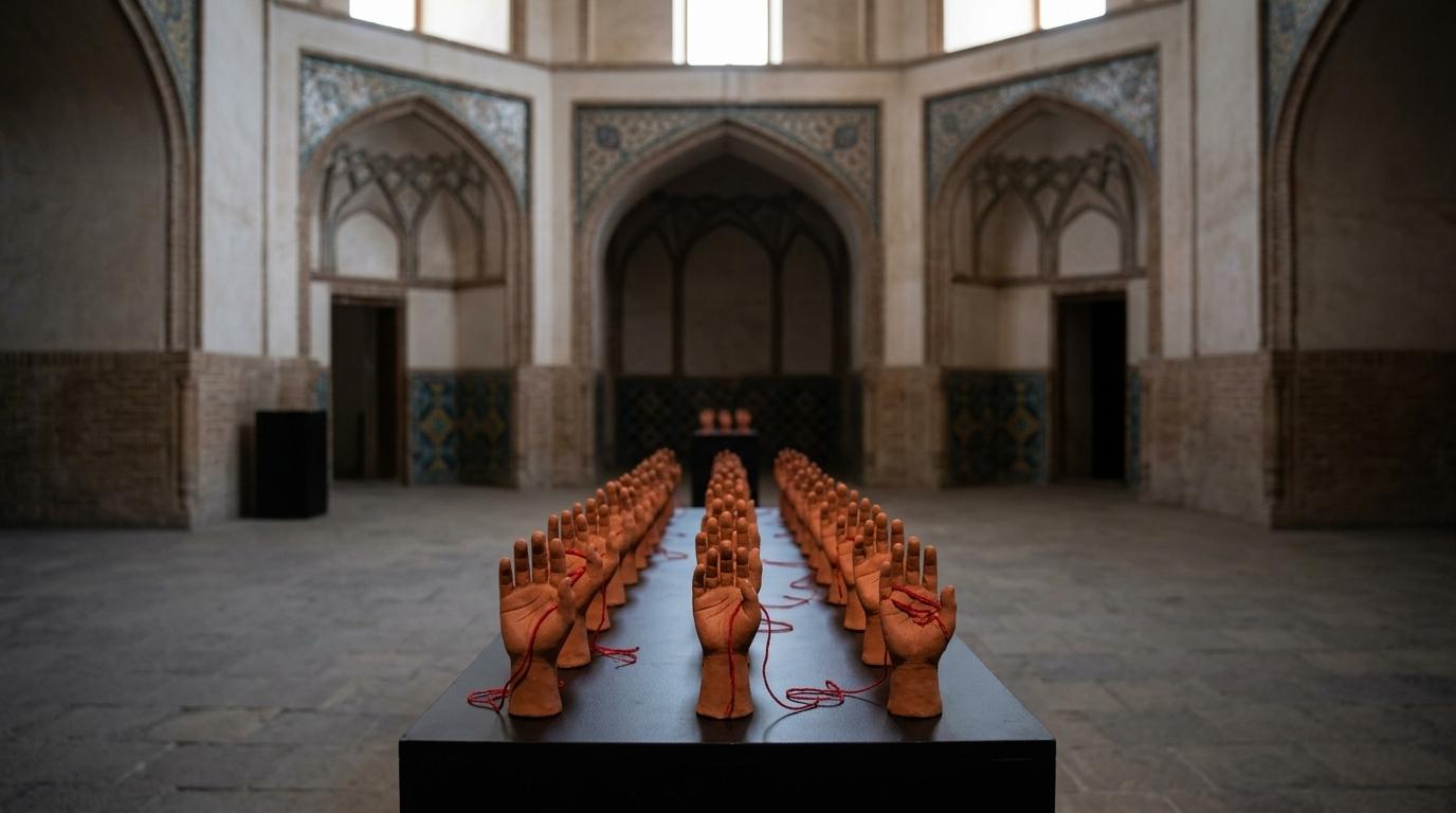 이란 군사 충돌 속 어린이 260여 명 사망… 고통 담은 전시 주목