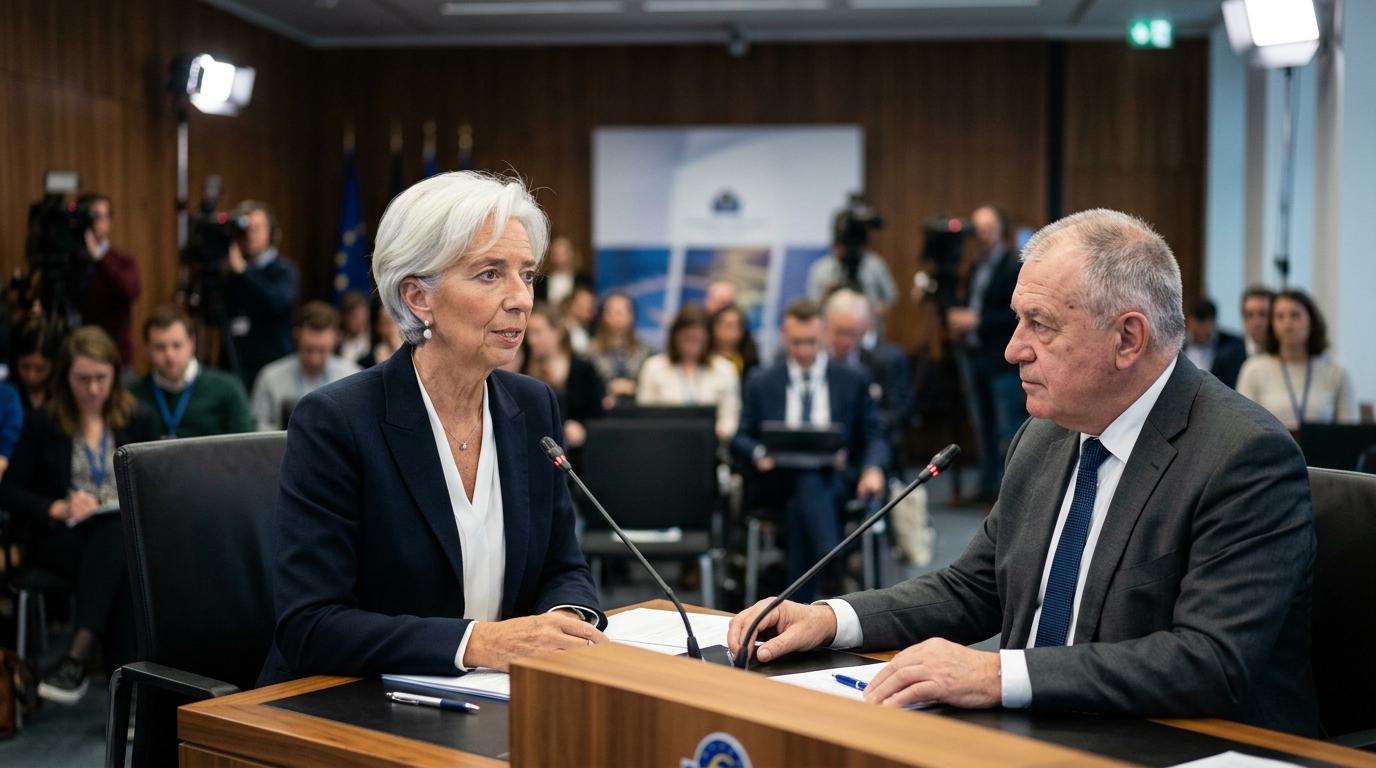 라가르드 ECB 총재, 중동 분쟁 시 통화정책 신중론 펼쳐