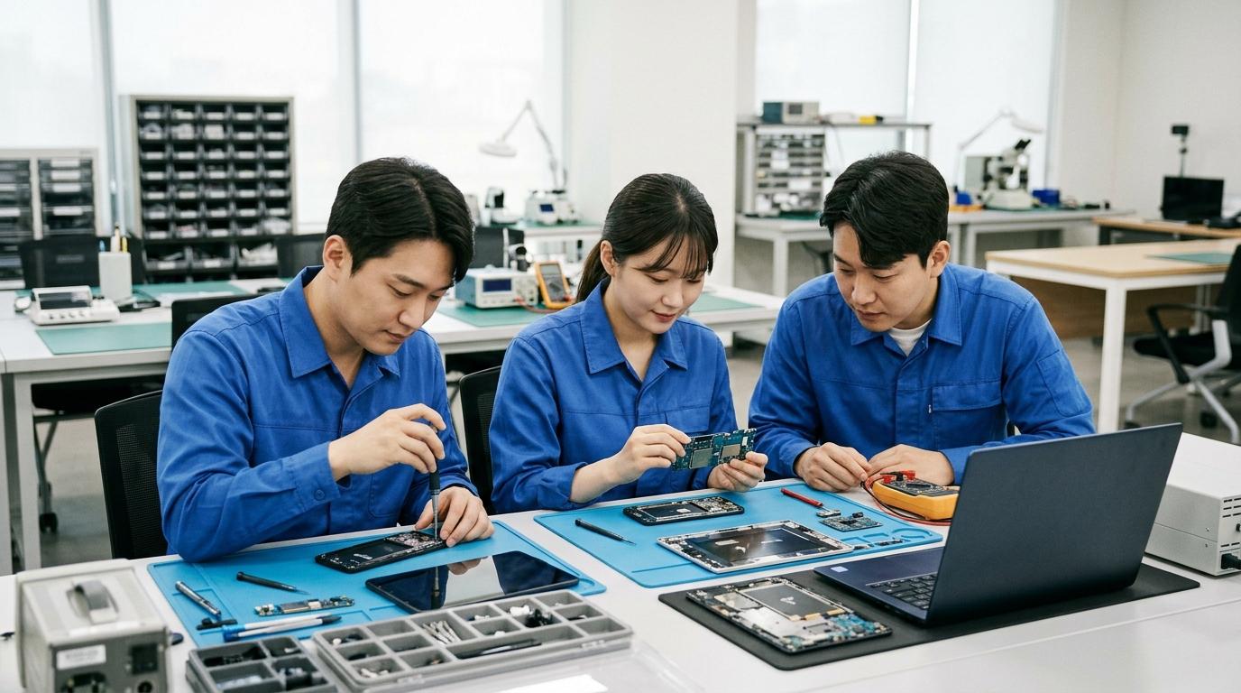 삼성전자서비스, 재사용 부품 AS 확대…전자 폐기물 줄이고 수리비 낮춘다