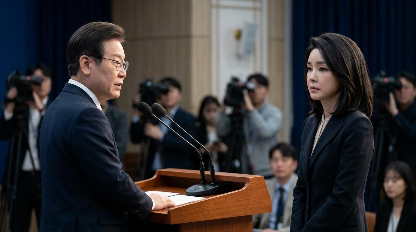 대통령실 행정관, 김건희 여사 고모부에 '말 조심' 당부 정황 포착