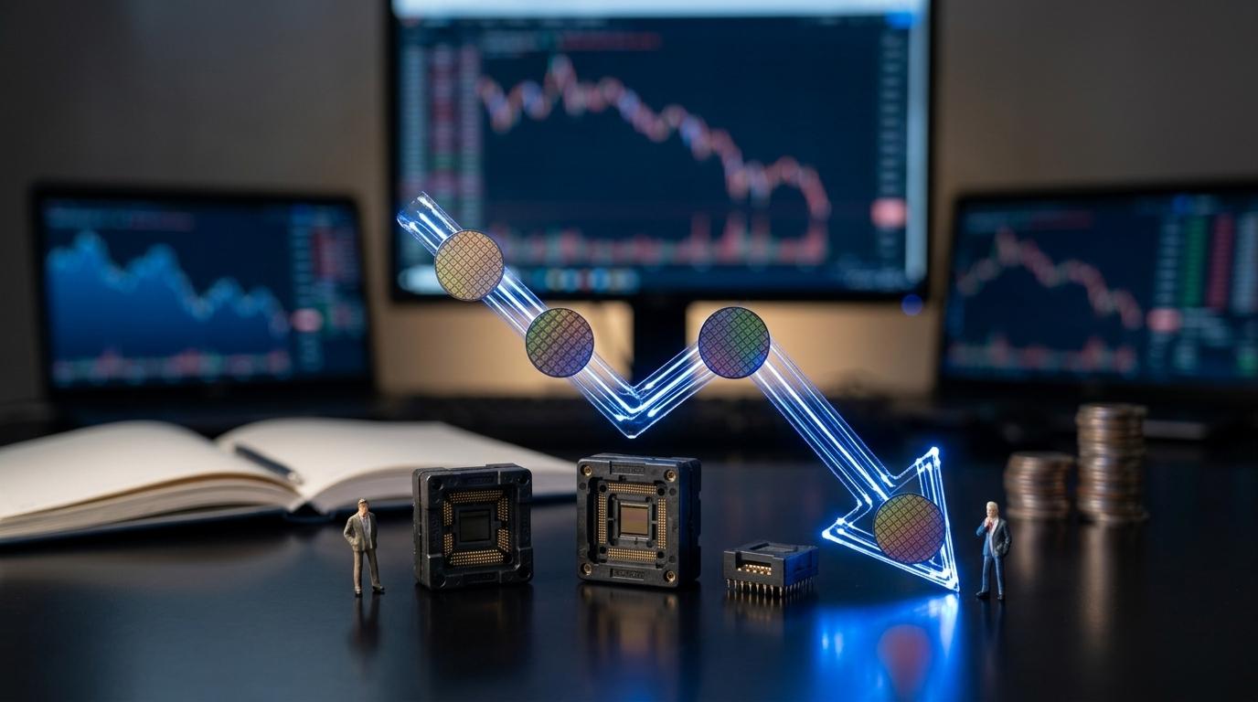 ISC, 주가 22만 9천원 출발 하락세