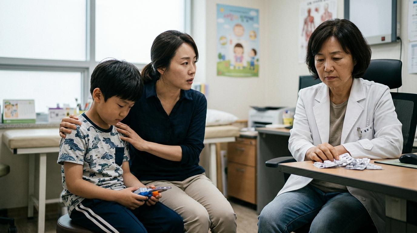 어린이 항생제 오남용 성장 발달 장기 영향