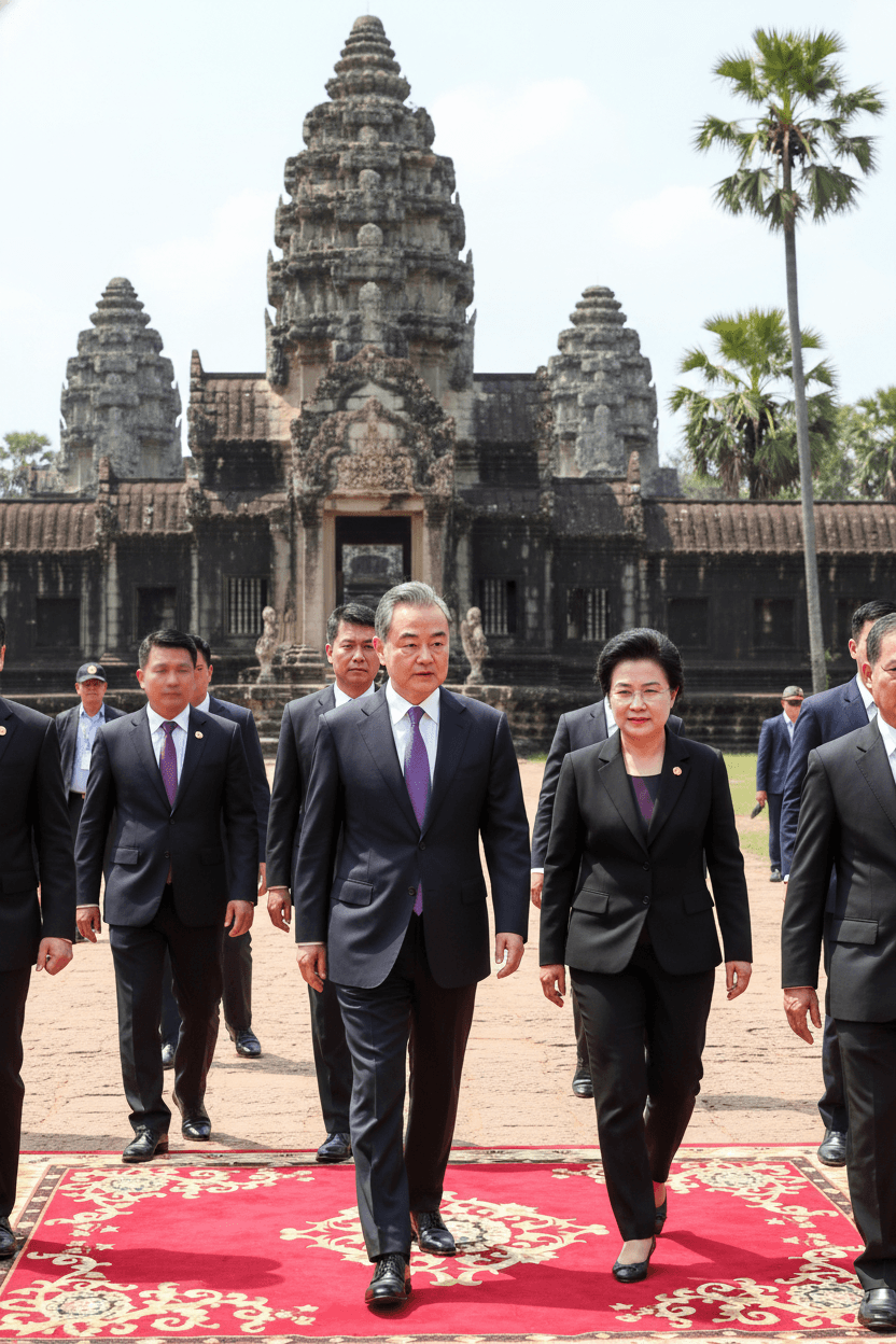 왕이, 동남아 3개국 순방길 올라