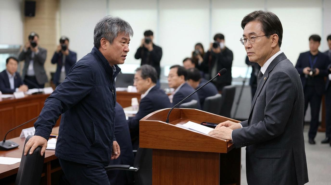 민주노총, 위원장 선출 반발하며 최저임금위원회 회의 퇴장