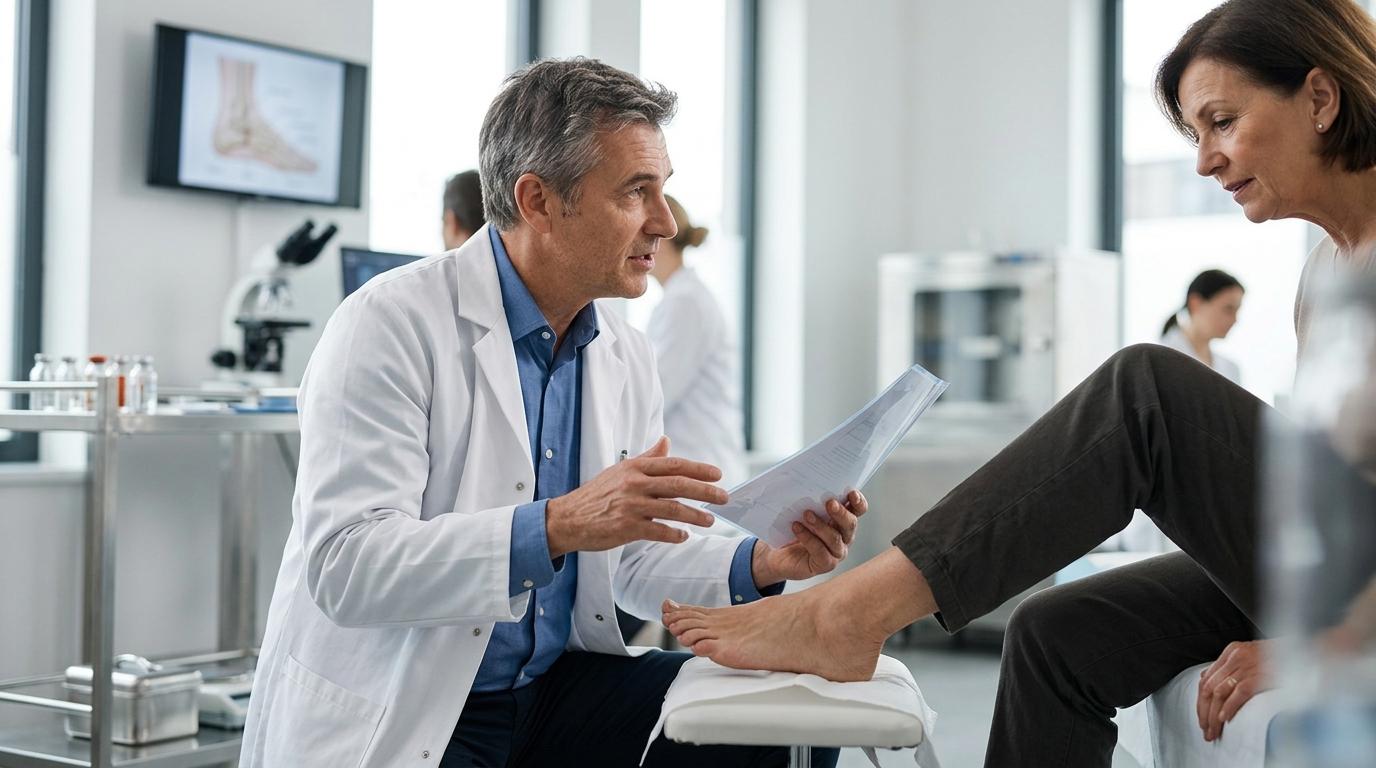 발 질환 치료제, 만성 통증 해소 효과 분석