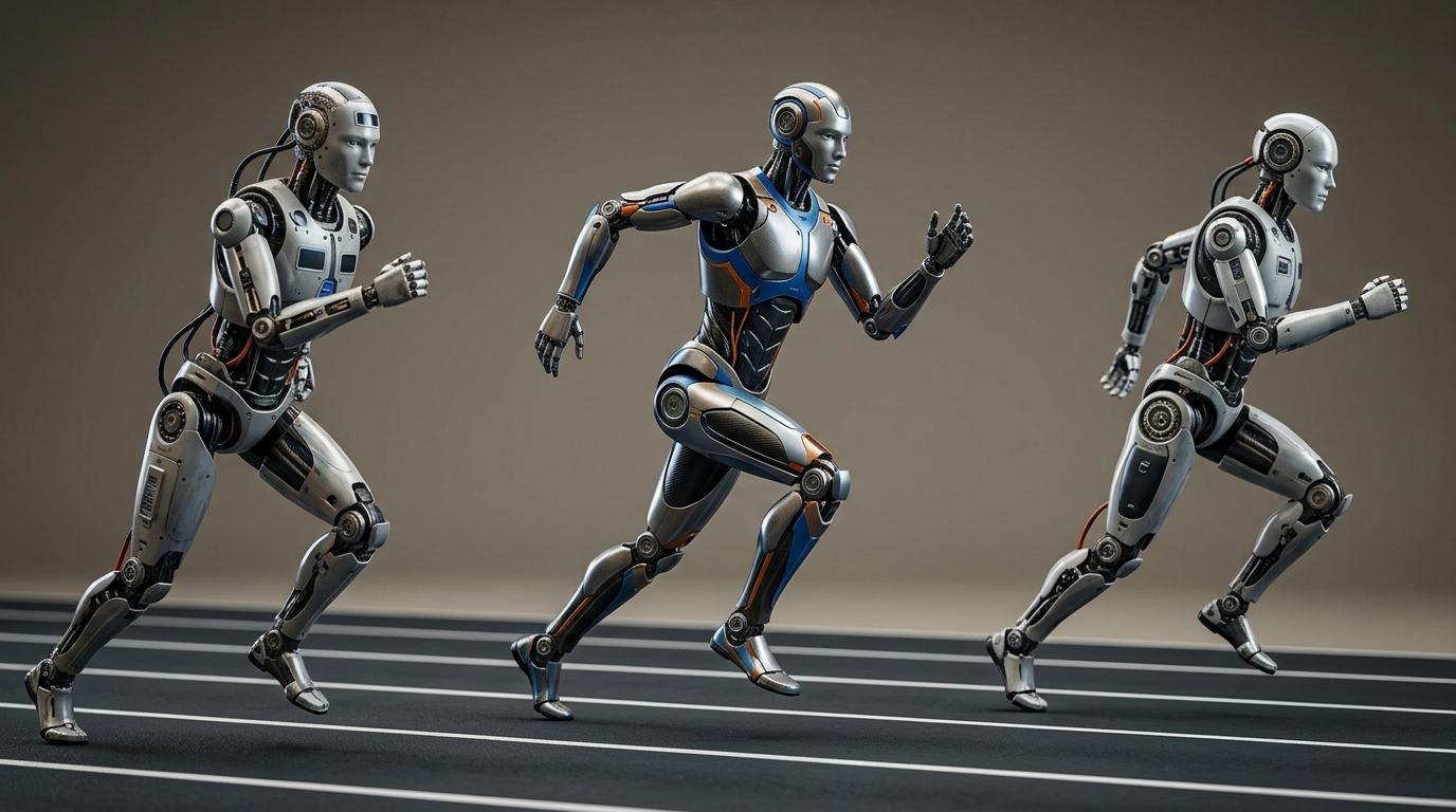 로봇, 하프마라톤에서 인간 최고 기록 넘어서