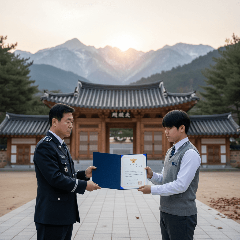 자살 시도자 구한 고등학생, 경찰서장 표창 받아