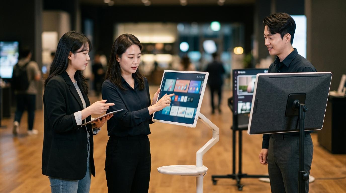 삼성·LG, 이동식 스크린 시장 선점 경쟁