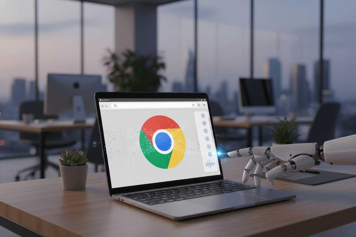 「Chrome AI」、タブ切り替えなしで即座に利用可能に