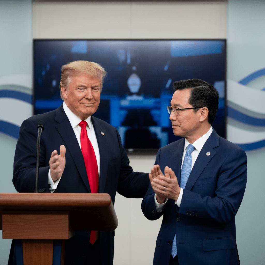 트럼프 DC 복원 사업, 야당도 이례적 찬사