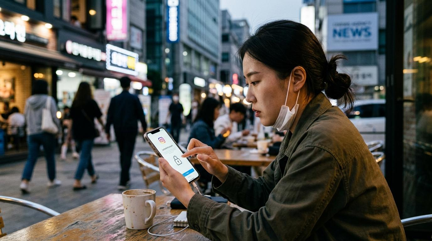인스타그램 계정 잠김 해제 방법 및 소요 시간