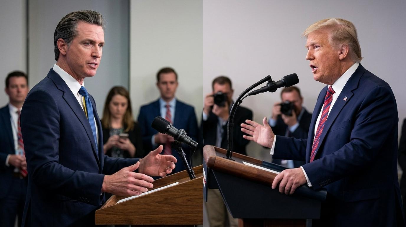 뉴섬, 트럼프 재선거구 획정 계획 비판