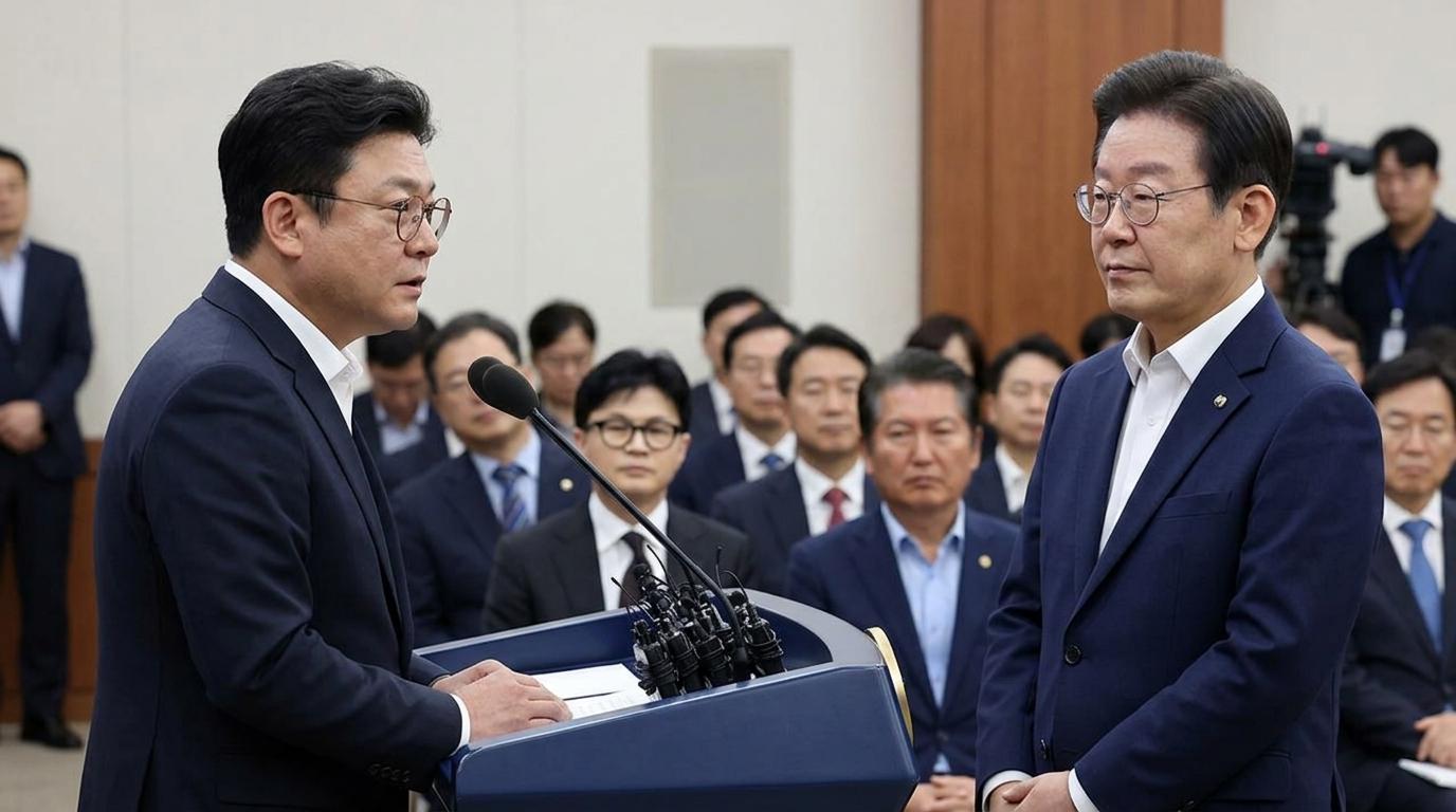 이재명 대통령 접견…하정우, AI수석직 사의 표명