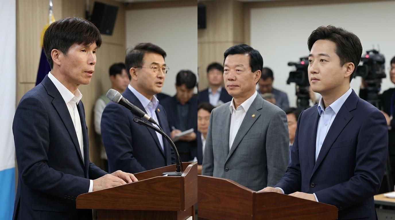 서귀포 보궐선거, 민주당 김성범·국민의힘 고기철 후보 압축