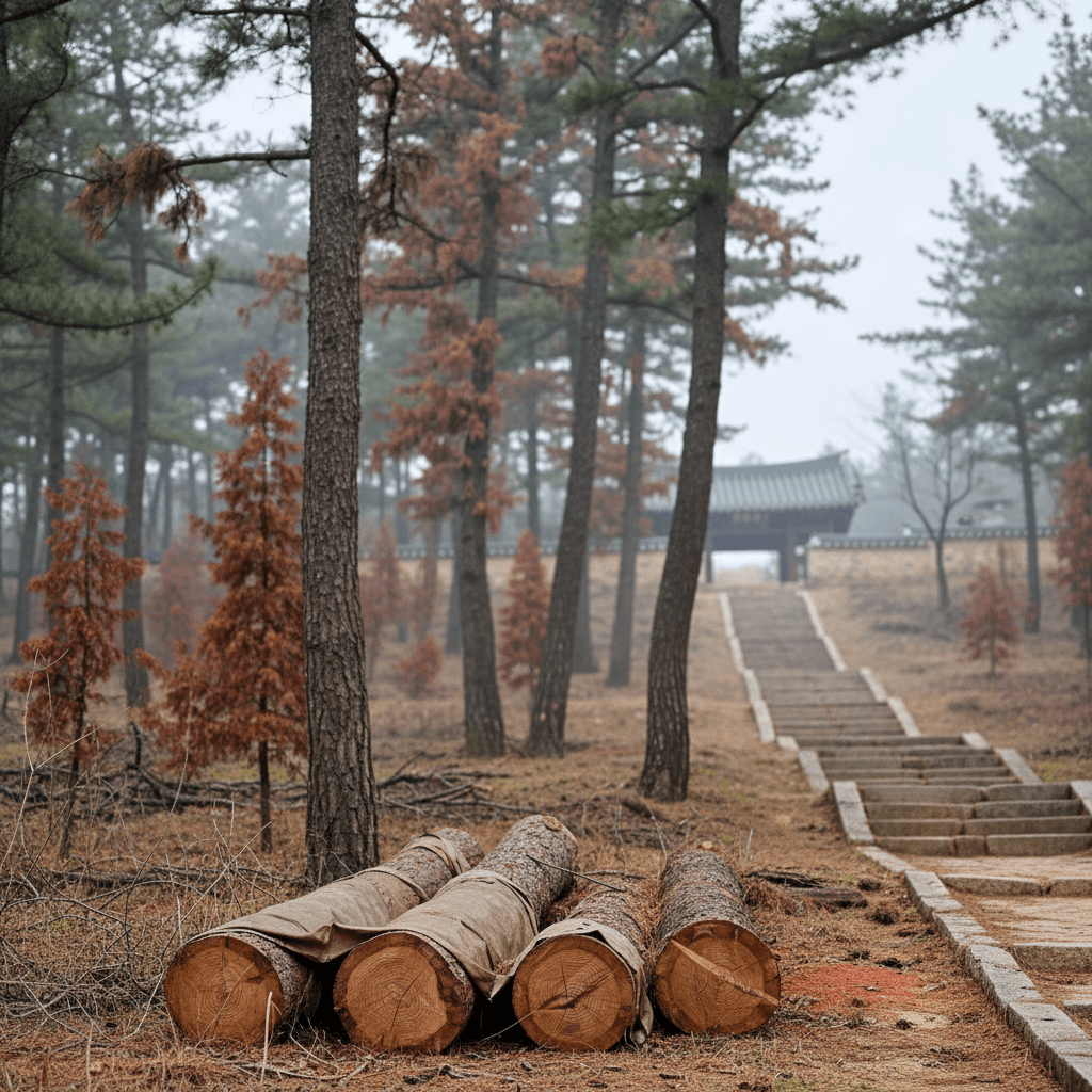 공주시, 소나무재선충병 방제 부실 의혹…확산 우려