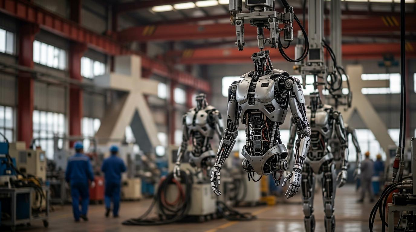 중국, 사람 닮은 로봇 생산 90% 장악…미국과의 기술 격차 확대