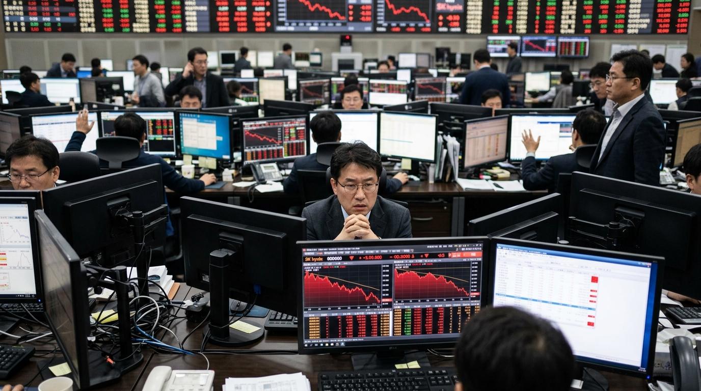 외국인 15조 순매도 SK하이닉스 주가 영향