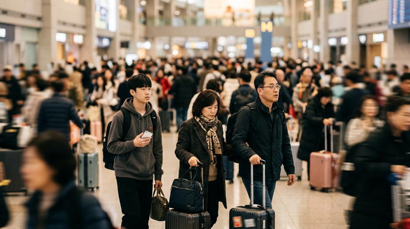 황금연휴 인천공항 북적… 유류할증료 인상에 항공권 부담 가중