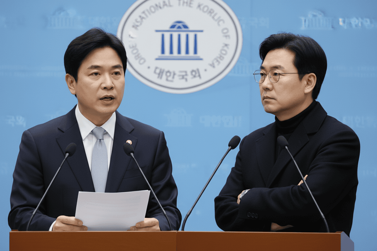 Ruling and Opposition Parties in Fierce Clash Over 'Fabricated Prosecution Special Prosecutor Act'