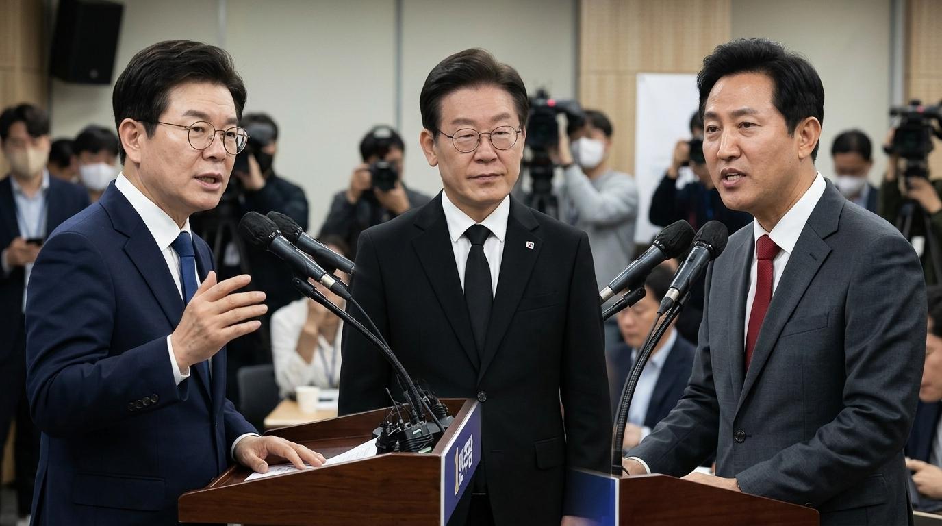 Oh Se-hoon, Jung Won-oh Clash in Seoul Mayoral Race