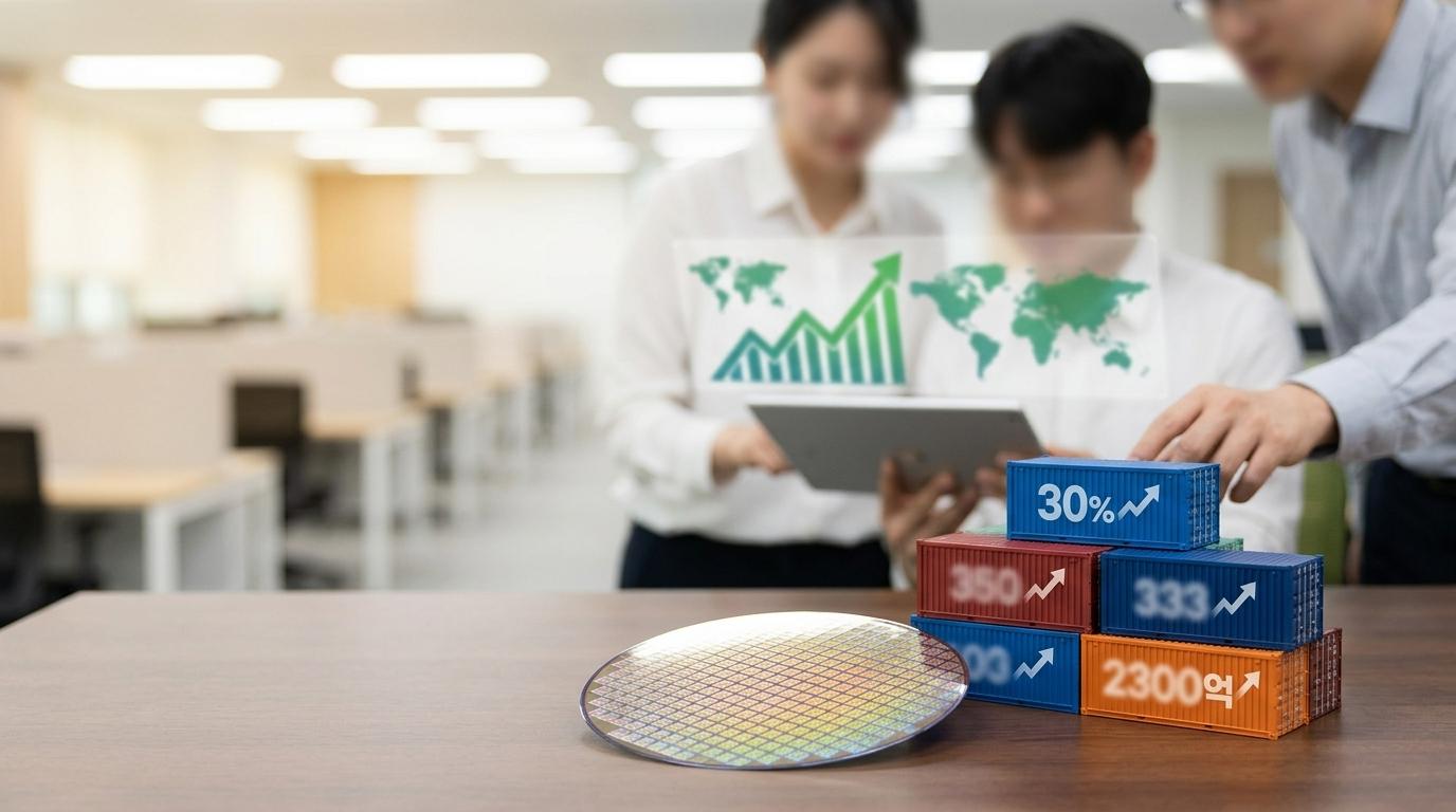 수출입은행, 2분기 수출 30% 늘어 2300억 달러 전망