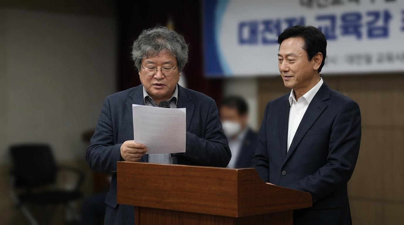 민교협, 성광진 대전 교육감 후보 지지 선언