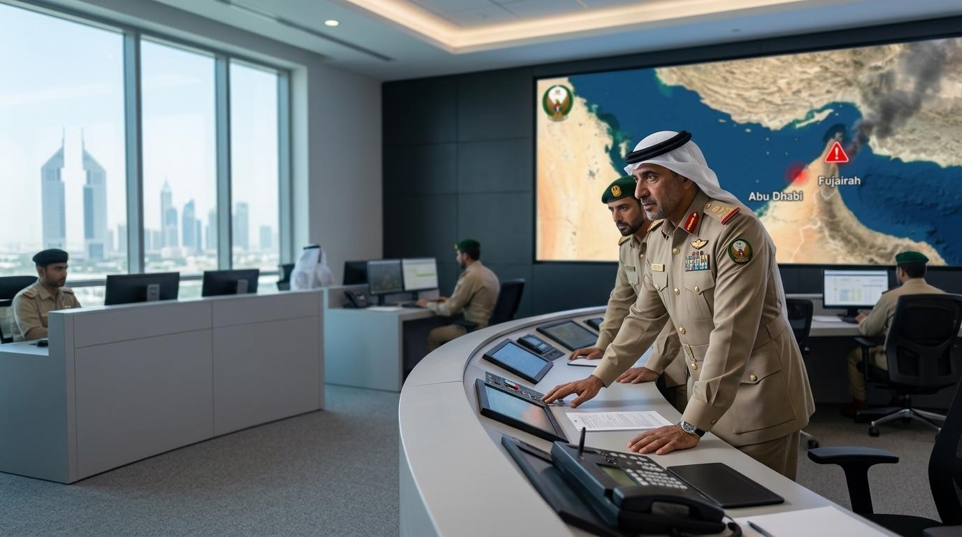 이란, UAE 석유 시설 공격