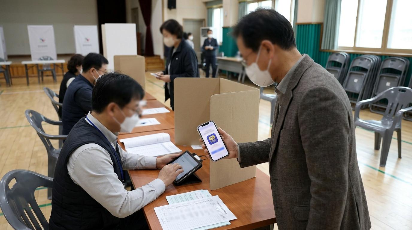地方選挙、モバイル身分証で投票できますか？