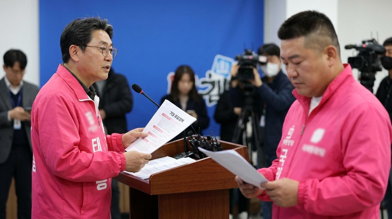 Gimhae Mayoral Candidate Hong Tae-yong Unveils Key Pledges Across 7 Sectors