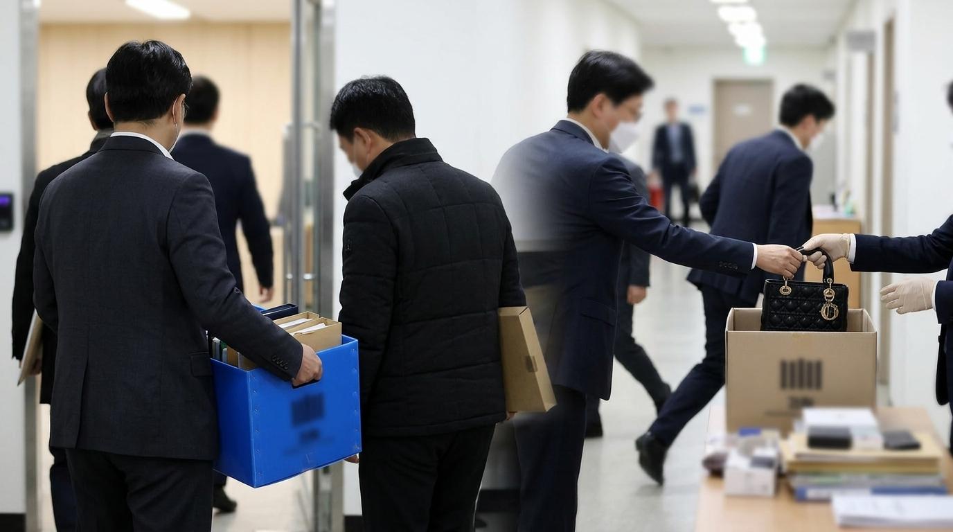 김건희 여사 디올백 의혹 특검, 대검·법무부 압수수색