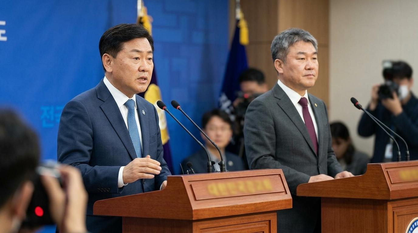 김관영 전북도지사, 무소속 출마 공식화