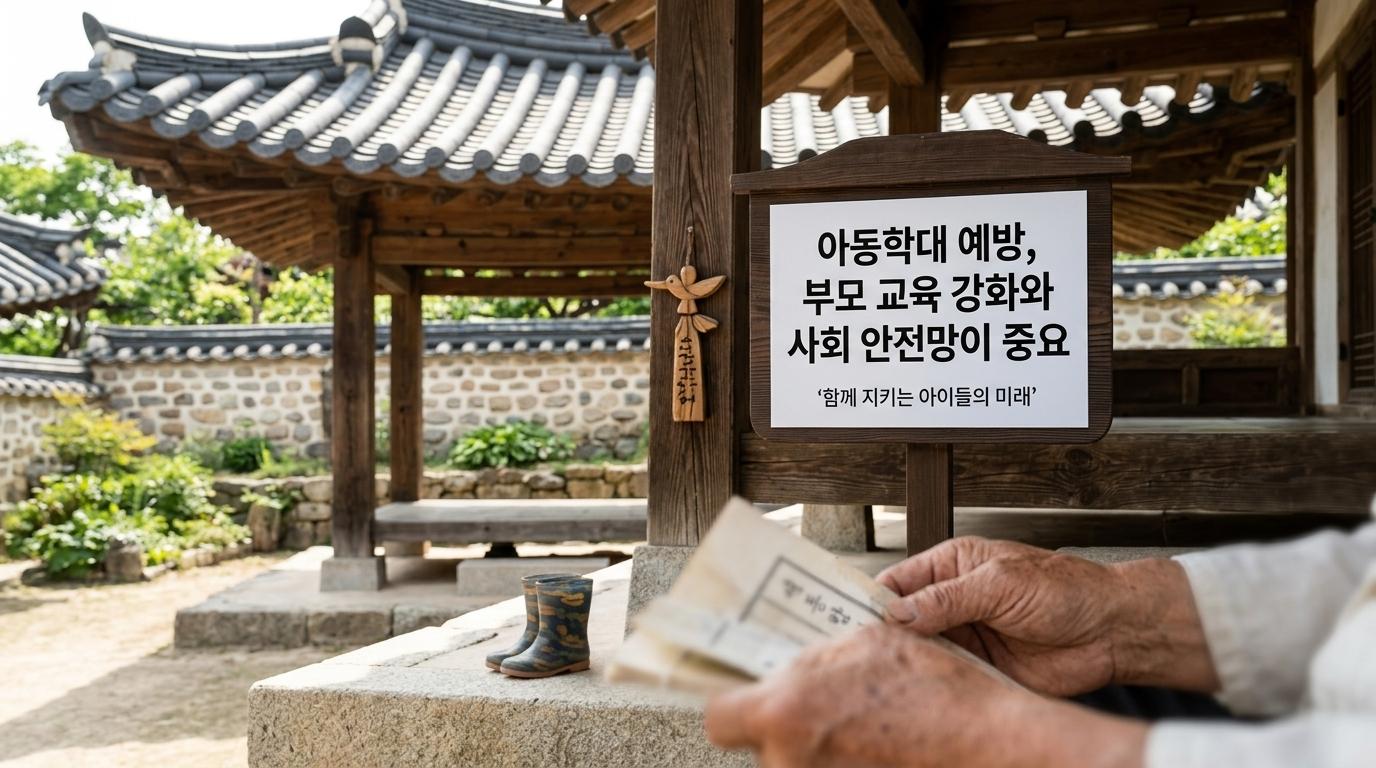 아동학대 예방, 부모 교육 강화와 사회 안전망이 중요