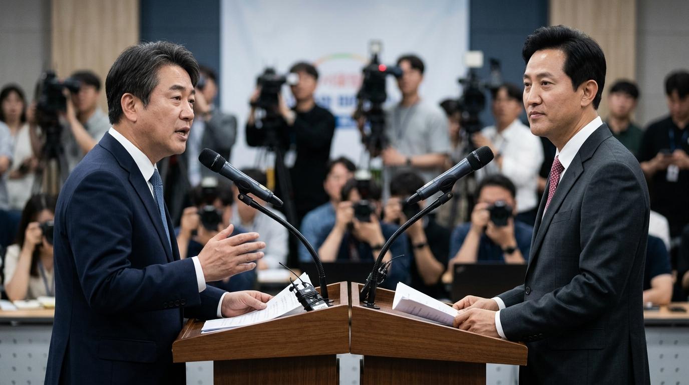 서울시장 후보들, '서울의 미래' 두고 각자 비전 제시