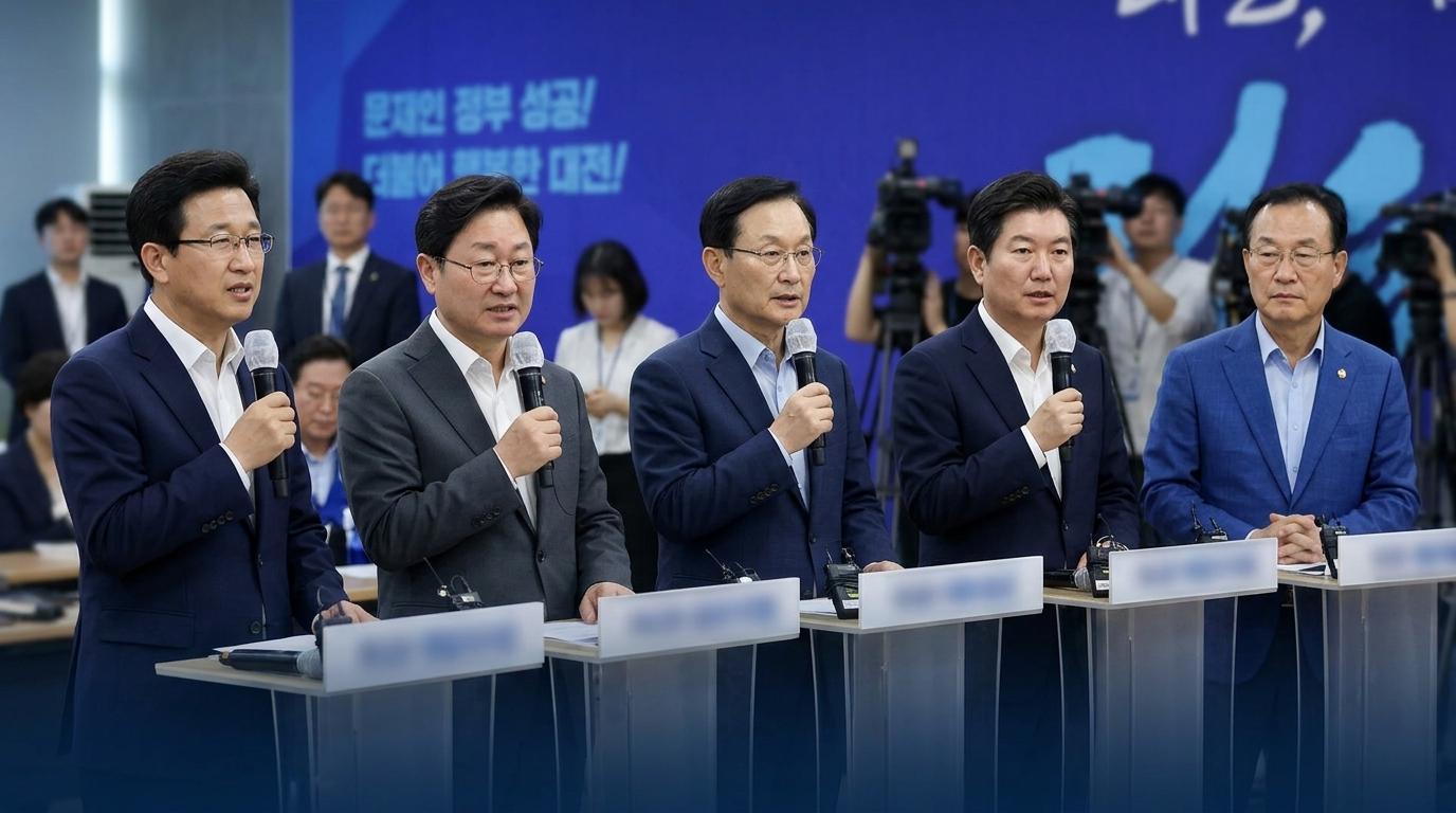 허태정 대전시장 후보 선거대책위원회 발대식