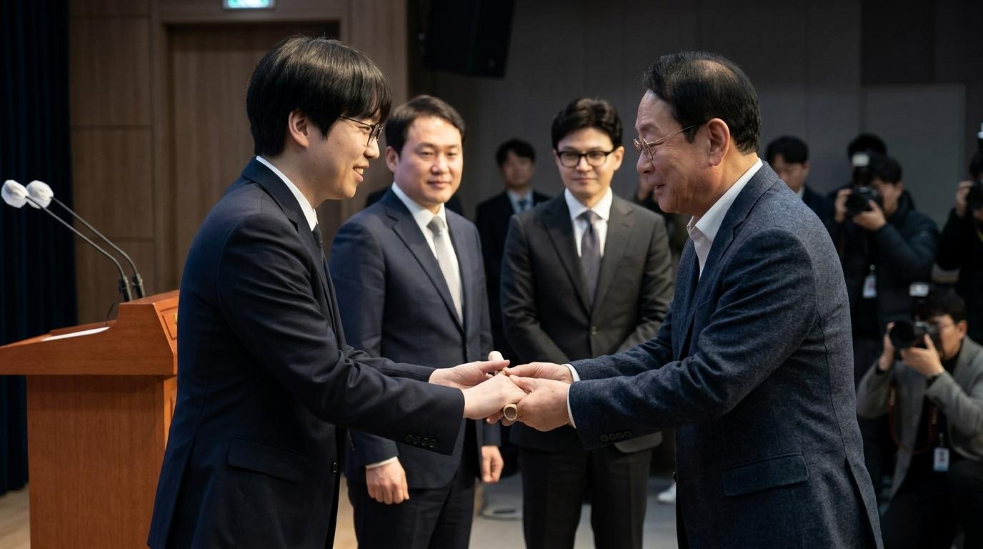 하정우, 전재수 후보로부터 '북구 미래' 바통 받아