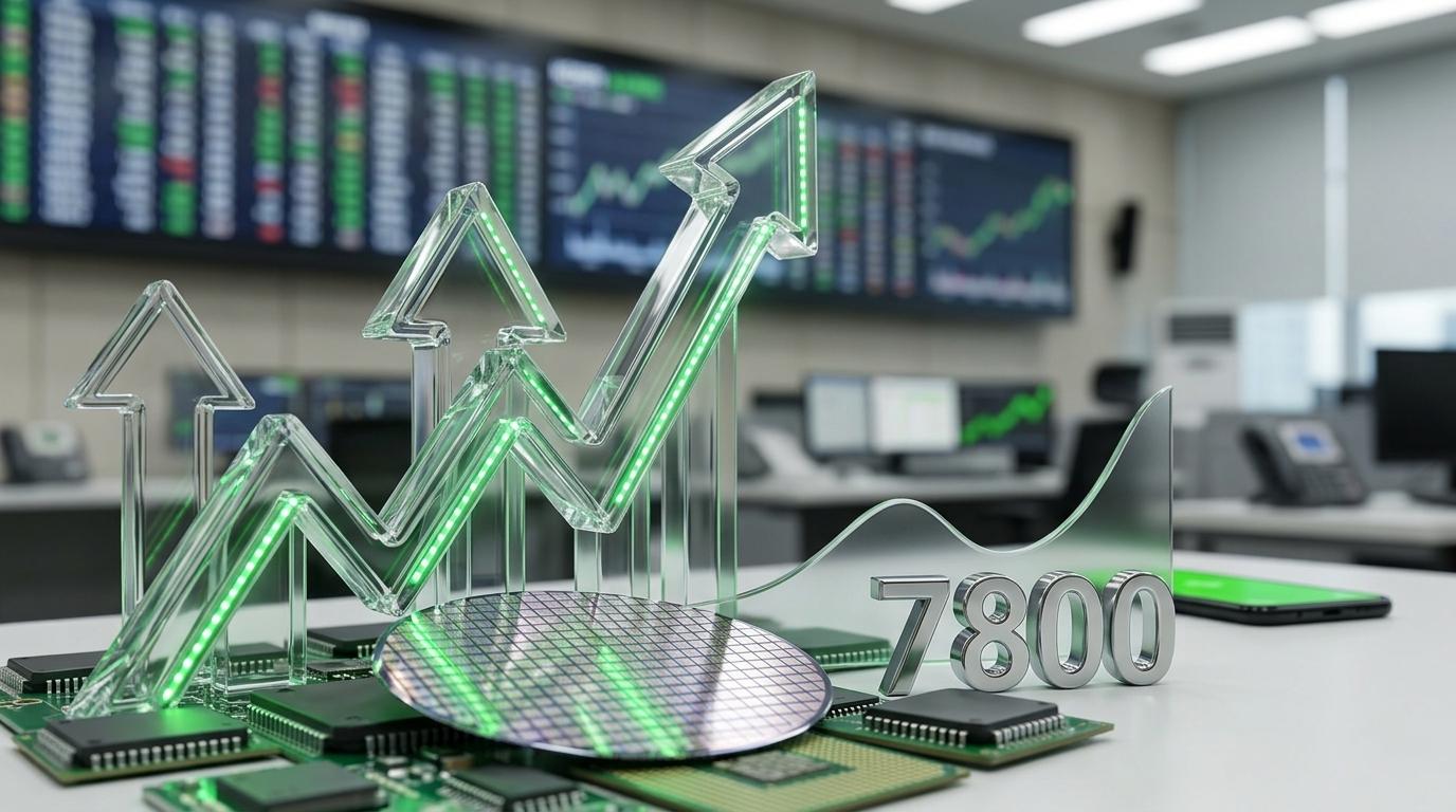 코스피 7800 시대 열렸다…사상 첫 4%대 급등