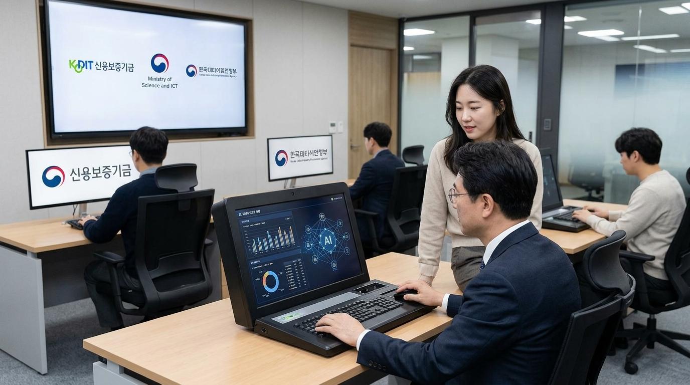 신용보증기금, 금융 AI 혁신 위한 '데이터안심구역' 구축 시작