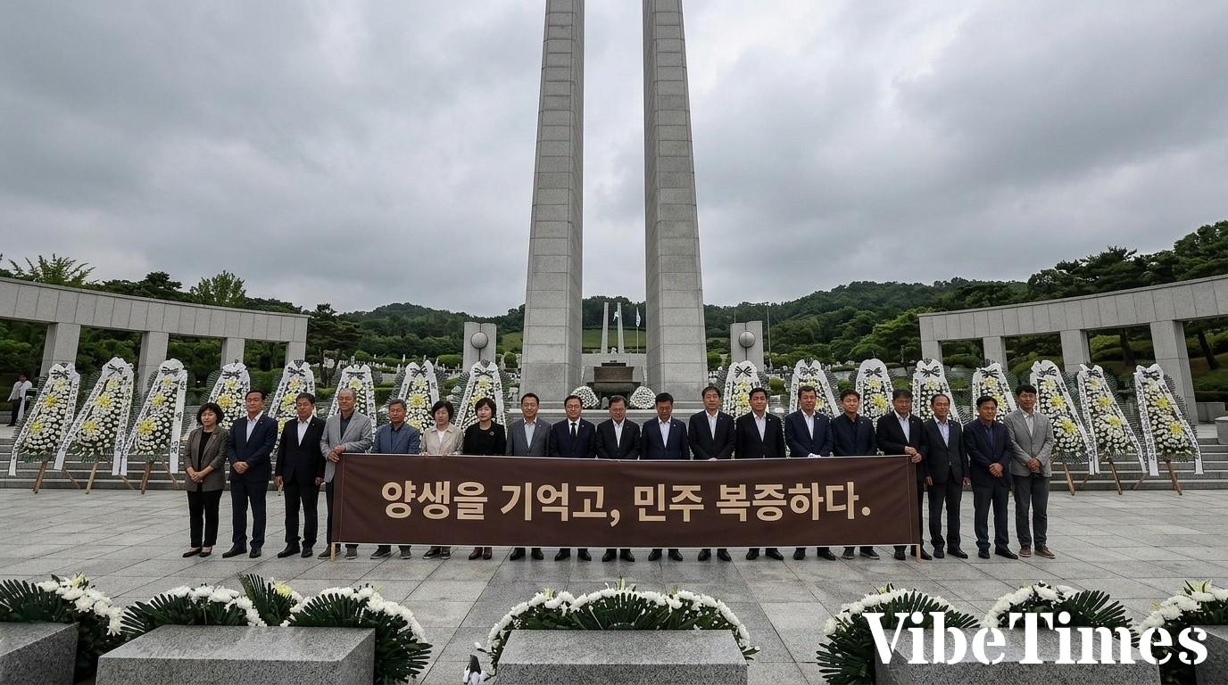 Press Conference Denounces Failure to Enshrine May 18 Spirit in Constitution