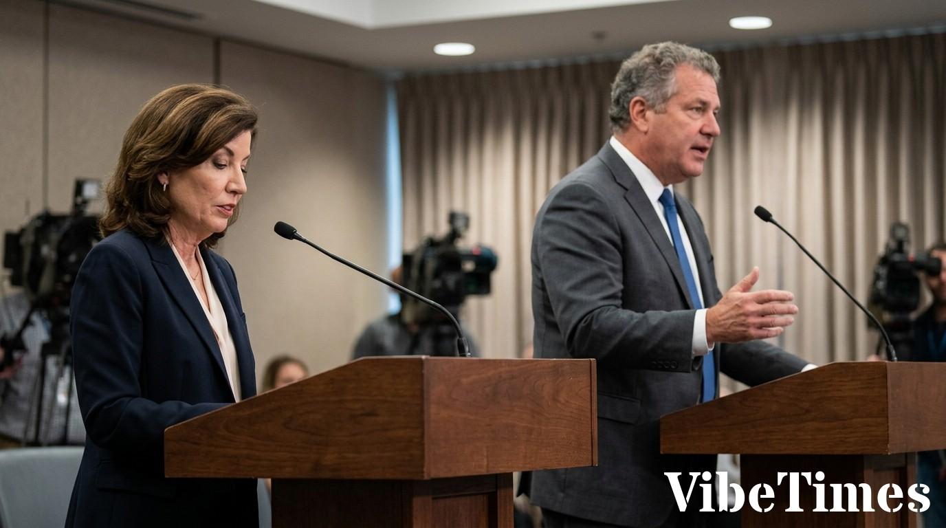 NY Governor's Leadership Questioned as Strike Disrupts 300,000 Commuters