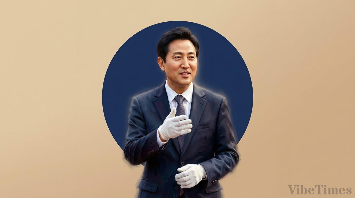 오세훈 서울시장 후보, 선거운동 시작 현장 찾아