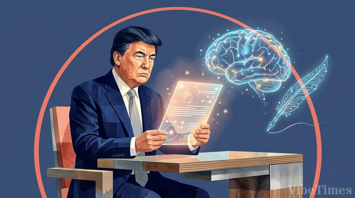 트럼프, AI 관련 행정명령 서명 연기