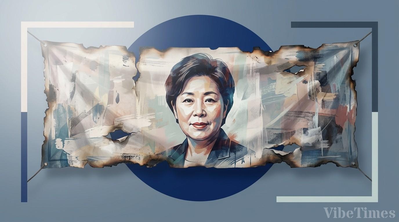 Election Banners Vandalized Across Country; Yang Hyang-ja Candidate's Side Reports Damage