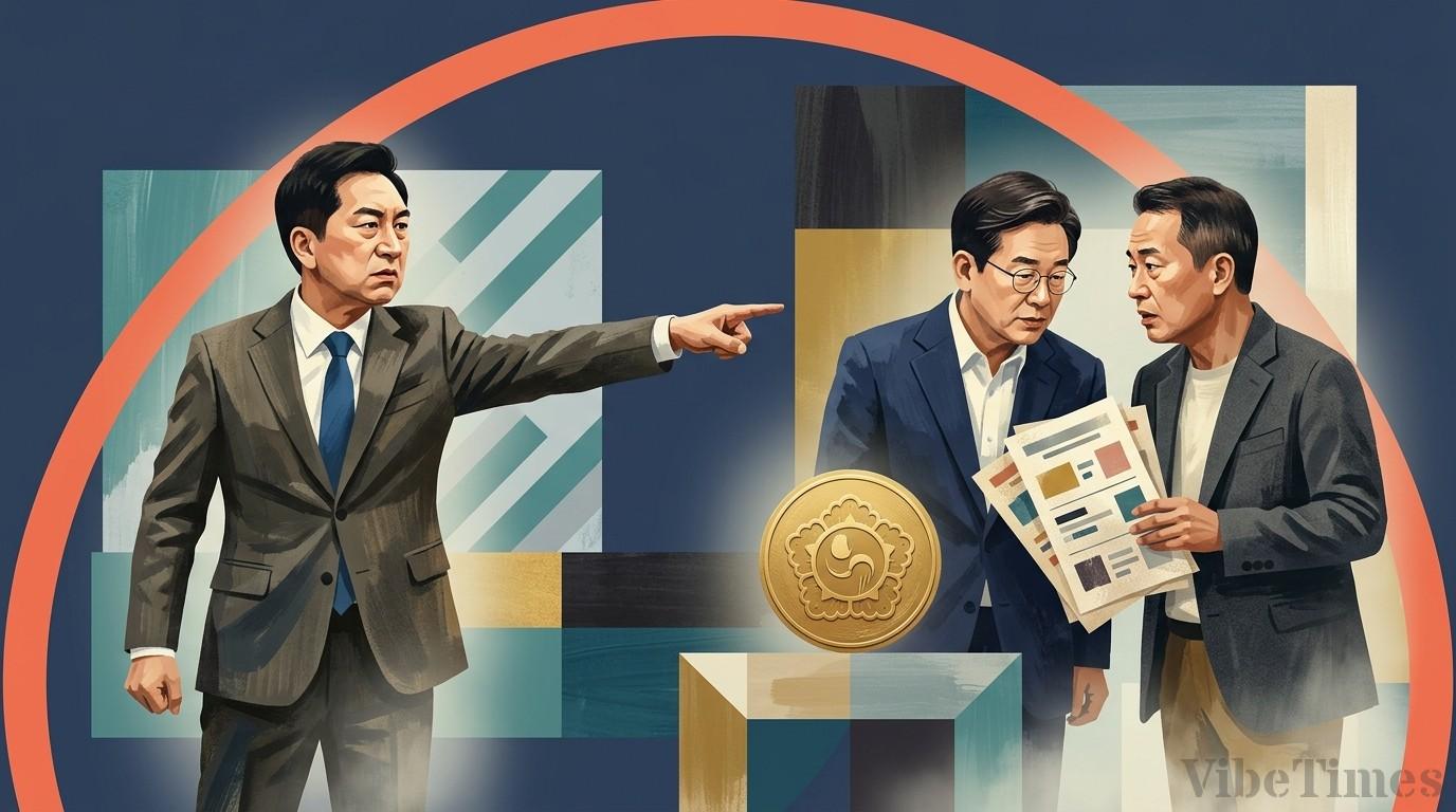 김기현, 민주·진보 후보 간 '공직 거래 의혹' 제기