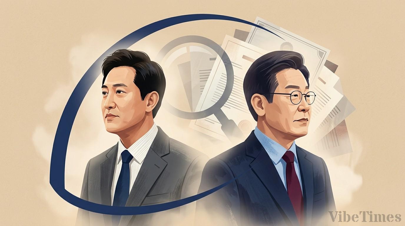 오세훈, 경찰 압수수색에 '이재명 대통령 하명수사' 주장하며 반발