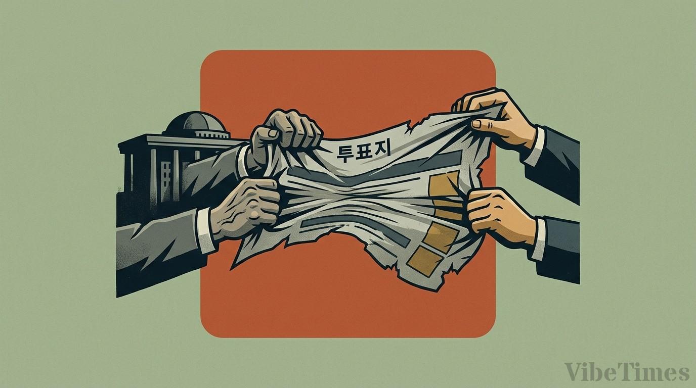 Lee Jae-myung Ballot Controversy Sparks Abuse of Power Election Row