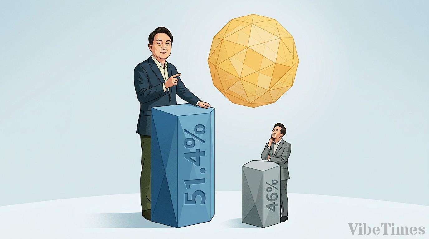 서울시장 선거 출구조사, 정원오 51.4%…오세훈 46%