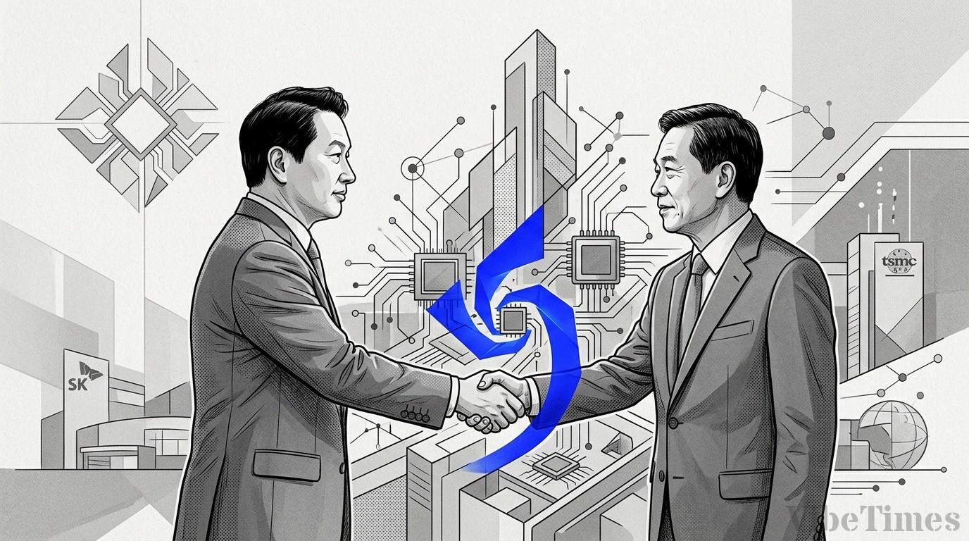 최태원 SK 회장, TSMC 회장 만나 AI 반도체 협력 강화