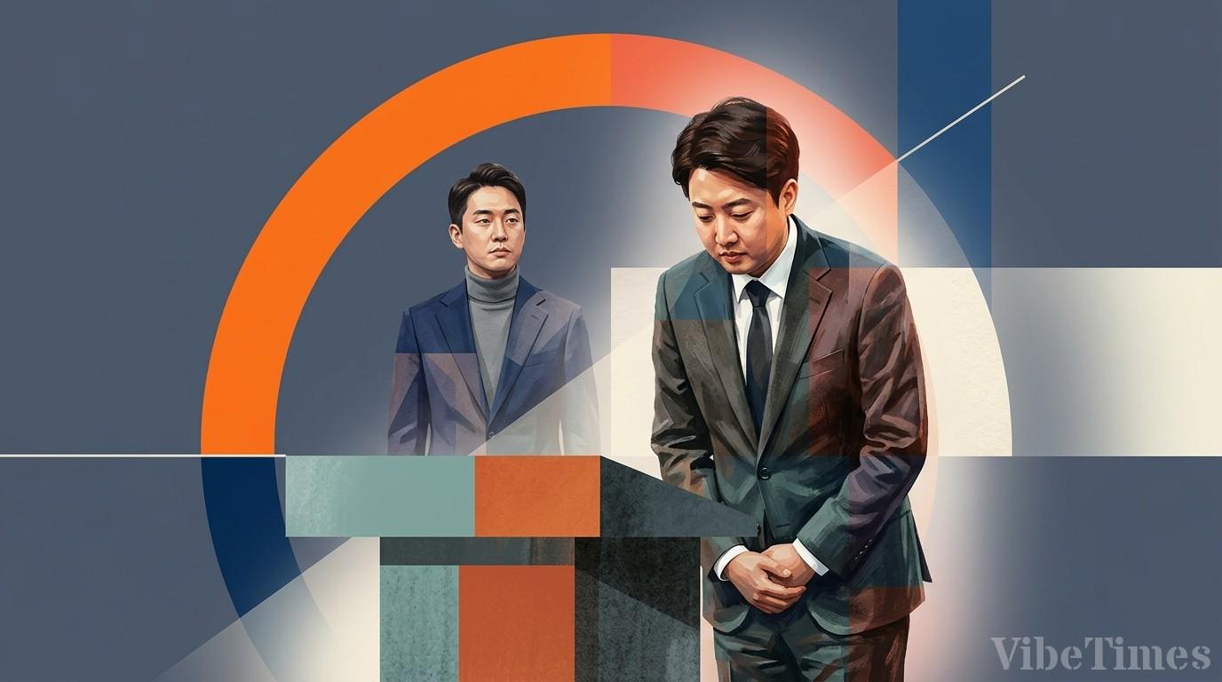 이준석 개혁신당 대표, '피습 자작극 의혹' 후보 관련 부산시에 사과